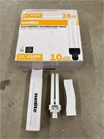 10 PIECES SUNLITE PLD COMPACT FLUORESCENT BULB