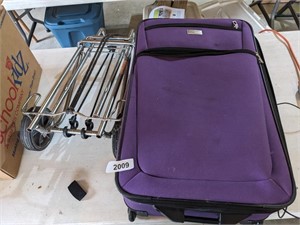 Suitcase, Luggage Cart