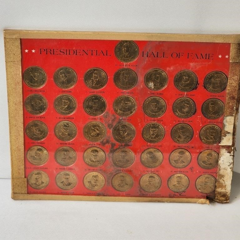 Presidential Hall of Fame Coins