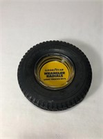 Vintage Goodyear Wrangler Rubber Tire Ashtray