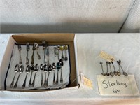 Spoon/Flatware Collection Only 6pc Sterling Silver