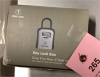 Iron Lock - Key Lock Box New in Box