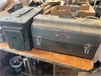 Tool Box with Bits and Ammo Box