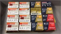 (16) Assorted Boxes of 20GA Shotgun Shells