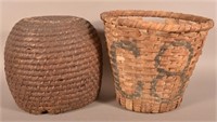 Two Antique Baskets.