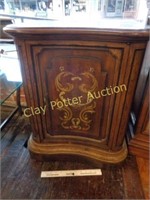 Wooden End Table Cabinet
