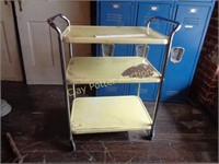 Vintage Rolling Kitchen Cart