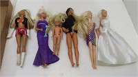 assorted Barbies