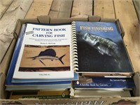 How To Fish Carve and Decoy Paint Books