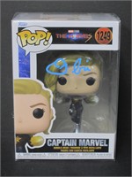 Brie Larson Signed Funko Pop COA Pros