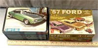 Two vintage model car boxes