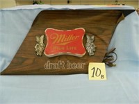 Miller High Life Draft Beer Lighted Sign (25x12")