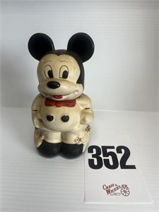 Disney Mickey & Minnie Cookie Jar Reversible