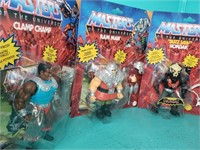 MATTEL MASTERS OF THE UNIVERSE ACTION FIGURES