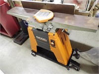 Rigid 6" Jointer On Wheels w/ 1HP Elec. Motor