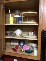 contents of kitchen cabinet