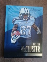 Dexter McCluster, Tenn. Titans Football card, 2014