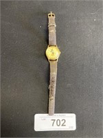 Disney Mickey Mouse Watch w/ Leather Band.