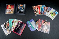 Assortment of various basketball cards