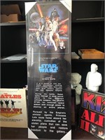 12" x 36" Star Wars Art Plaque - sealed