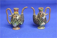 Two Small Cloisonne Bottle