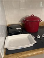 George Foreman Grill (New), Stock Pot, & Casserole