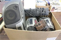 BOX OF ELECTRONICS- UNTESTED