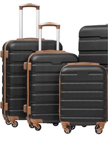 COOLIFE LUGGAGE 3 PIECE SET SUITCASE SPINNER
