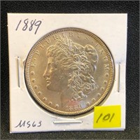 1889 Morgan Dollar