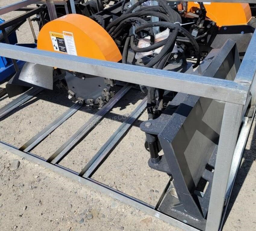 Skid Steer Stump Grinder