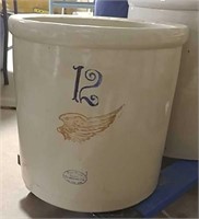 12 gallon Red Wing crock