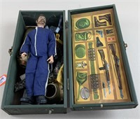 Vintage Hasbro GI Joe, Footlocker & Accessories