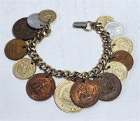 1960s Coin Bracelet