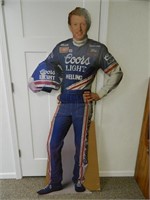1991 Coors Beer Litho NASCAR advertisement 6' Tall