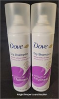 2 Dove Dry Shampoo 5oz