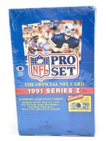 Unopened 1991 Series I NFL Pro Set