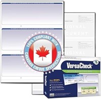 (N) VersaCheck Canada Security Business Check Refi