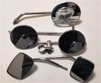 (5) Misc Motorcycle Mirrors
