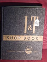 IT shop book implement and shop book 1948