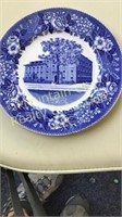 Collectible plate of Lewis Gale hospital