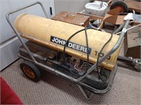 john deere 100 kerosene heater seller says works