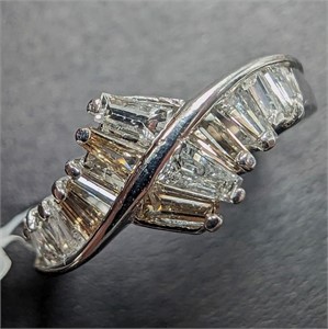 $2855 14K  Diamonds (.56Ct, Si1-I2, F-G) Ring
