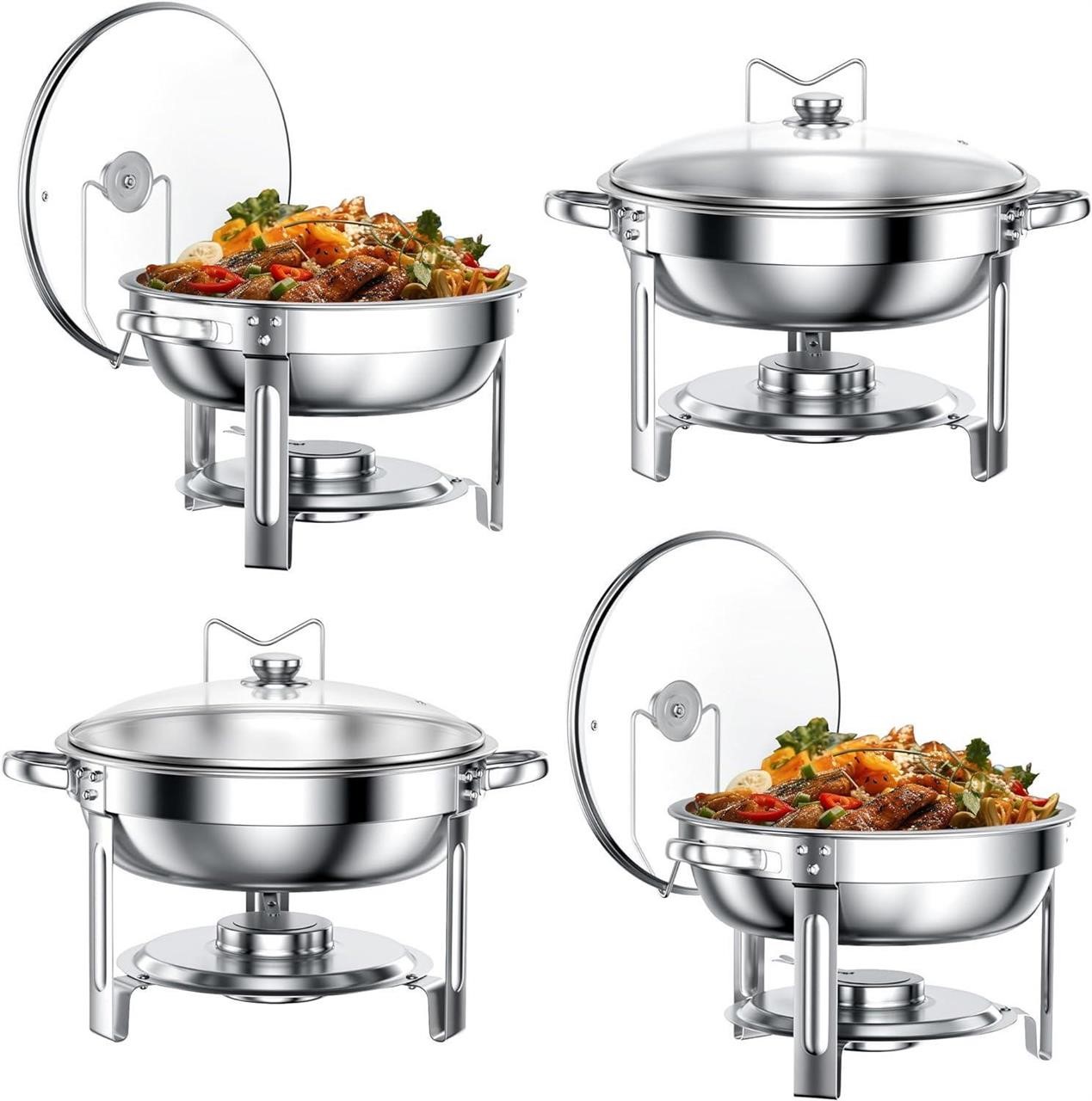 Buffet Set Round Chafing Dishes