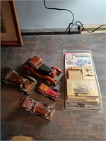 Wood Cars and Tonka Kit
