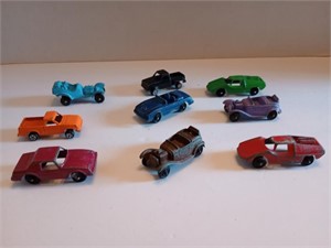 9 collectible cars. Tootsie Toys and more