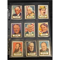 (16) 1952 Topps Look N See Cards High Grade