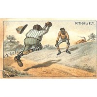 Circa 1900 Silver Star African American Trade Card