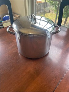 Revere Ware 10 qt stainless pot with lid