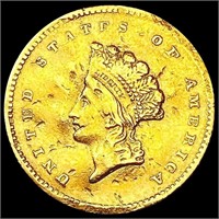 1855-O Rare Gold Dollar NICELY CIRCULATED