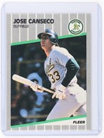 JOSE CANSECO BASEBALL CARD